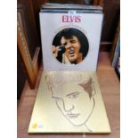 TWENTY TWO ASSORTED ELVIS LP VINYL RECORDS