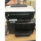 TWO PRINTERS TO INCLUDE AN OFFICIAL JET PRO 8715 AND AN EPSON