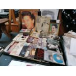 A LARGE COLLECTION OF ELVIS PRESLEY BOOKS AND PICTURES