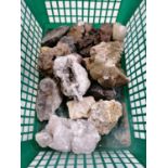 A COLLECTION OF ASSORTED ROCKS AND GRANITES