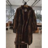 A VINTAGE BROWNS OF CHESTER FUR COAT