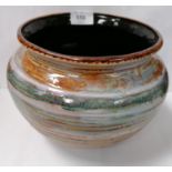 AN ANITA HARRIS STONEWARE TRIAL BOWL, HEIGHT 17 CM