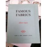A VINTAGE FAMOUS FABRICS BOOK 1822-1952