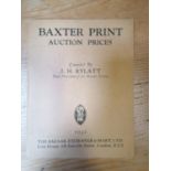 A 1932 BAXTER PRINT AUCTION PRICES BOOKLET