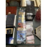 A BOXED WEAPONS OF WAR BOOK SET, DVD ETC