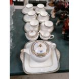 A WEDGWOOD BONE CHINA TEA SET