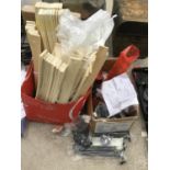 VARIOUS PARTS FOR BED SLATS