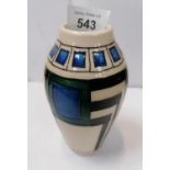 A MOORCROFT MODERNITY PATTERN VASE 5'' VASE