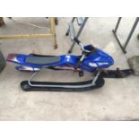 AN OUTER EDGE POLARIS SNOW MOTO KIDS RACER SLED