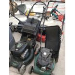 TWO LAWNMOWERS TO INCLUDE A HAYTER R53 RECYCLING
