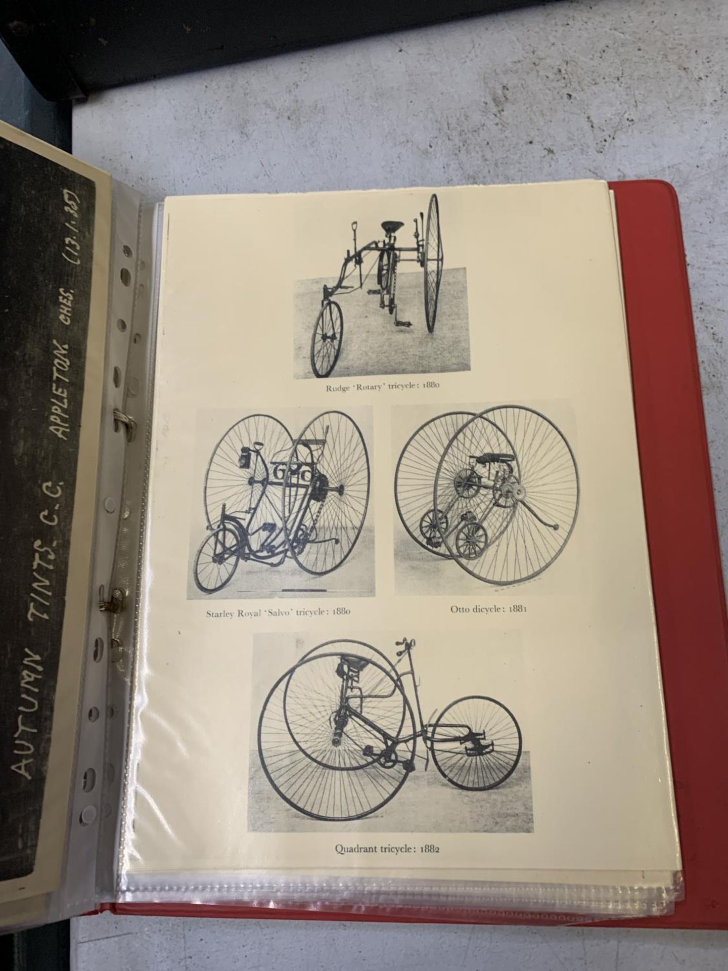 A COLLECTION OF ASSORTED CYCLE PRINTS AND PICTURES - Image 3 of 4