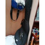 A U-CREST MUSIC CENTRE SOFT GUITAR CASE