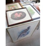 A LARGE COLLECTION OF ASSORTED FRAMED PRINTS