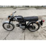 A 1968 HONDA SS 50 MOTORBIKE HAS BEEN STORED FOR 15 YEARS - RUNNING WHEN STORED BUT WILL NEED RE-