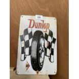 A 'DUNLOP' VINTAGE STYLE METAL SIGN