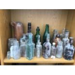 A COLLECTION OF VINTAGE BOTTLES