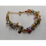 A BRADFORD EXCHANGE CHARM BRACELET