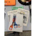 FOUR 1950'S AND LATER CROSSLEY CHRONICLES BOOKLETS