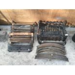 VARIOUS FIRE FONTS, GRATES ETC