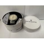 A BOXED GENTS NEWGATE WRIST WATCH