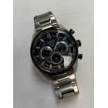 A GENTS PULSAR SOLAR CHRONOGRAPH WRIST WATCH