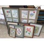 VARIOUS FRAMED PICTURES AND PAINTINGS
