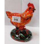 AN ANITA HARRIS HAND PAINTED HEN MODEL