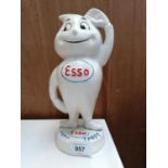 A CAST METAL ESSO 'MR DRIP' MONEYBOX FIGURE