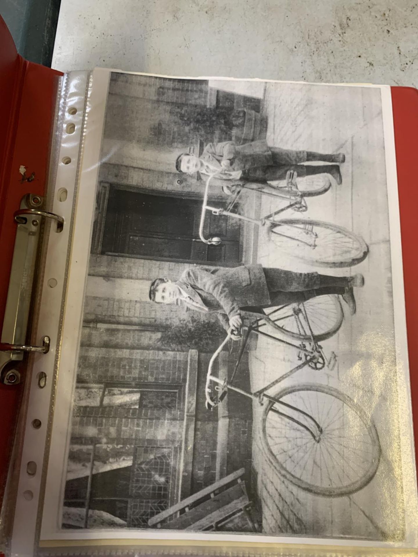 A COLLECTION OF ASSORTED CYCLE PRINTS AND PICTURES - Image 2 of 4