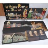 A COLLECTION OF ASSORTED VINTAGE CUT OUT FIGURES, ANIMALS ETC