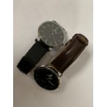 TWO GENTS WRIST WATCHES