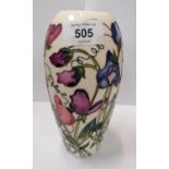 A MOORCROFT 7'' SWEETNESS PATTERN VASE