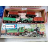 A KITMASTER BOXED TRAIN SET AND FURTHER BOX