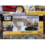 A BOXED NORSCOT DIE CAST CAT 365B L EXCAVATOR 1:50 SCALE MODEL, REF NO. 55058