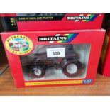 A BRITAINS BOXED DIE CAST FIAT-AGRI M160 1:32 SCALE TRACTOR MODEL, REF NO. 9445