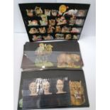 A COLLECTION OF ASSORTED VINTAGE CUT OUT FIGURES, ANIMALS ETC