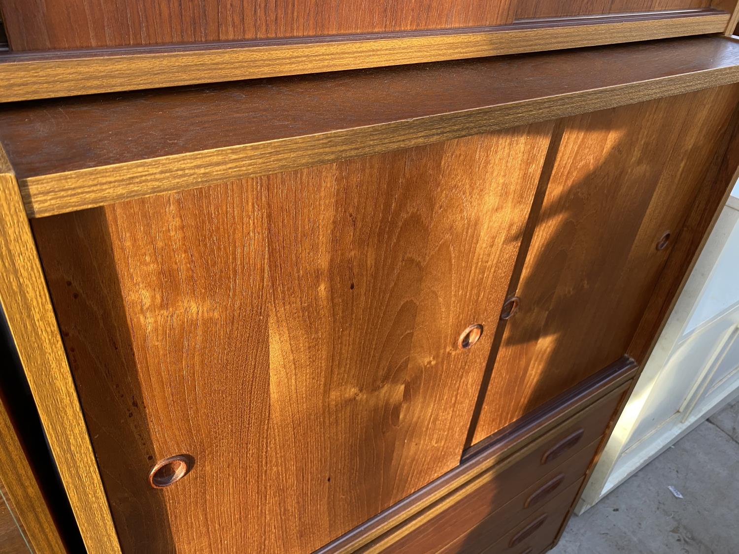 TWO RANDER "P S SYSTEM" DANISH TEAK STACKING CABINETS - Image 11 of 13