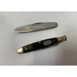 TWO SMOKERS PIPE KNIVES