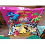 A TY BEANIE BABIES MCDONALDS HAPPY MEAL TOY SET