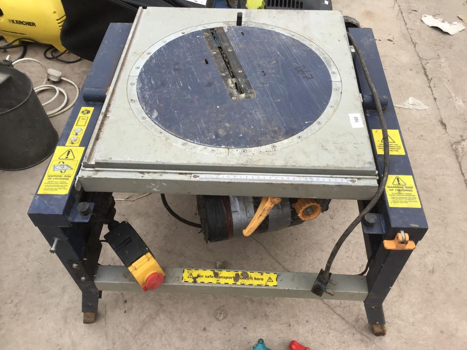 A MACALLISTER FLIP OVER SAW BENCH 2000W FOR SPARE OR REPAIR - Image 2 of 2