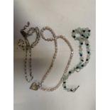 THREE BEADED LADIES NECKLACES