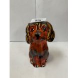 AN ANITA HARRIS HAND PAINTED DOG MODEL