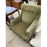 A PARKER KNOLL ARMCHAIR