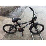 AN ALLEY BMX STUNT BIKE WITH FRONT AND REAR PEGS