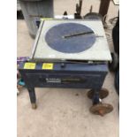 A MACALLISTER FLIP OVER SAW BENCH 2000W FOR SPARE OR REPAIR