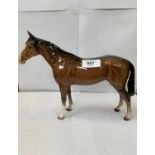 A BESWICK HORSE FIGURE