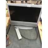 A SONY 20 INCH TELEVISION WITH REMOTE CONTROL IN WORKING ORDER