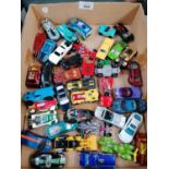 A TRAY OF ASSORTED DIE CAST MODELS