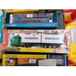 A BOXED JOAL COMPACT DIE CAST VOLVO LORRY MODEL