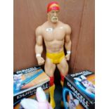 A LARGE HULK HOGAN WRESTLING FIGURE